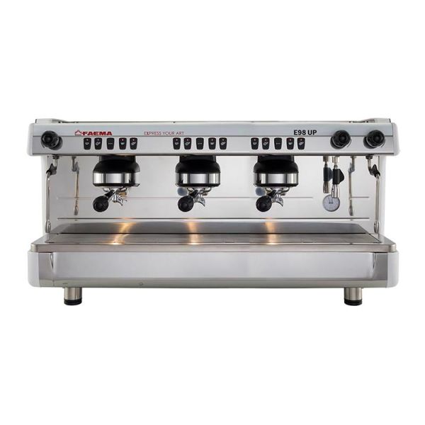 Faema Full Otomatik Espresso Kahve Makinesi, 3 Gruplu, Beyaz, E98 UP A/3