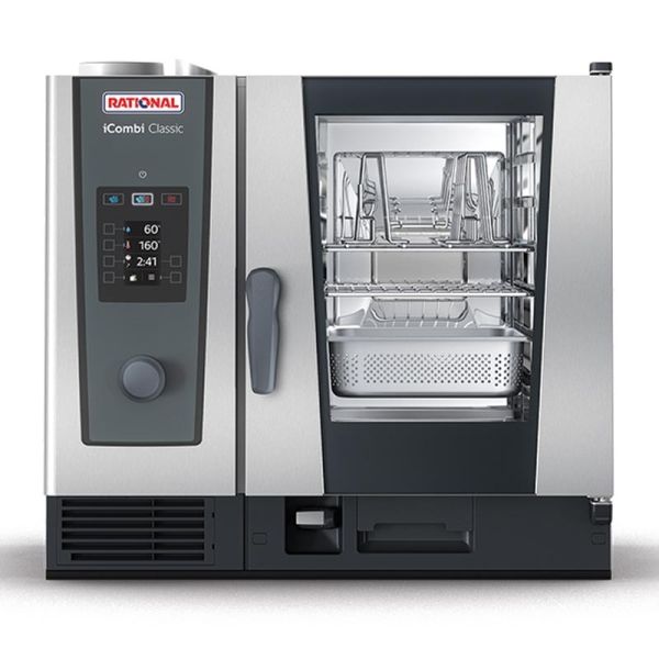 Rational iCombi Classic Gazlı Kombi Fırın, 6x1/1 ICC61G