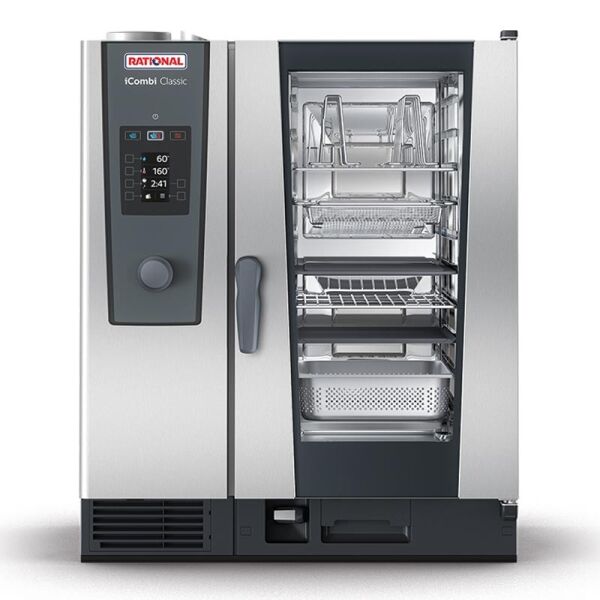 Rational iCombi Classic Gazlı Kombi Fırın, 10x1/1 ICC101G