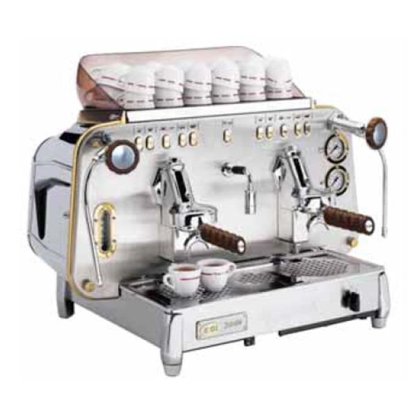 Faema White Wood Tam Otomatik Espresso Kahve Makinesi, 2 Gruplu, E61 A/2 Jubile WW