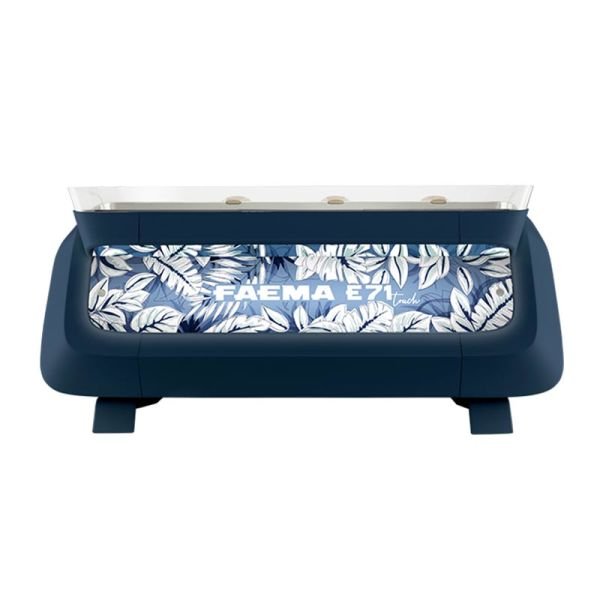 Faema Touch Blue Pearl Tam Otomatik Espresso Kahve Makinesi, 2 Gruplu, E71 A/2 Touch Blue Pearl