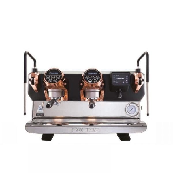 Faema Tam Otomatik Espresso Kahve Makinesi, 2 Gruplu, E71 E A/2 5 Button Bakır