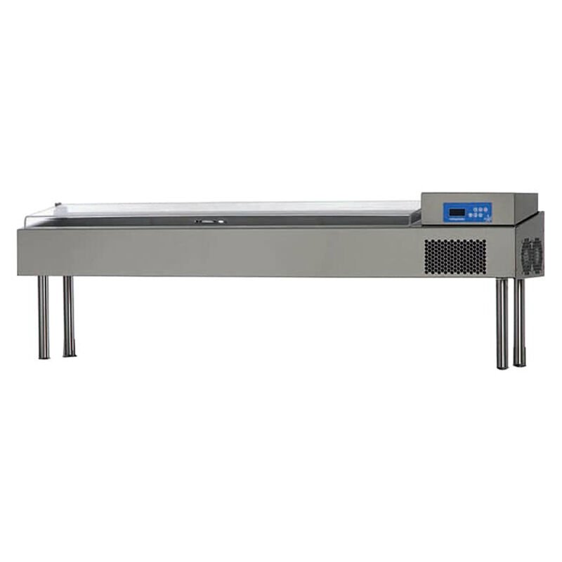Öztiryakiler Pizza Hazırlık Ünitesi Soğutmalı Kapaklı, Yüksek Model PZC54