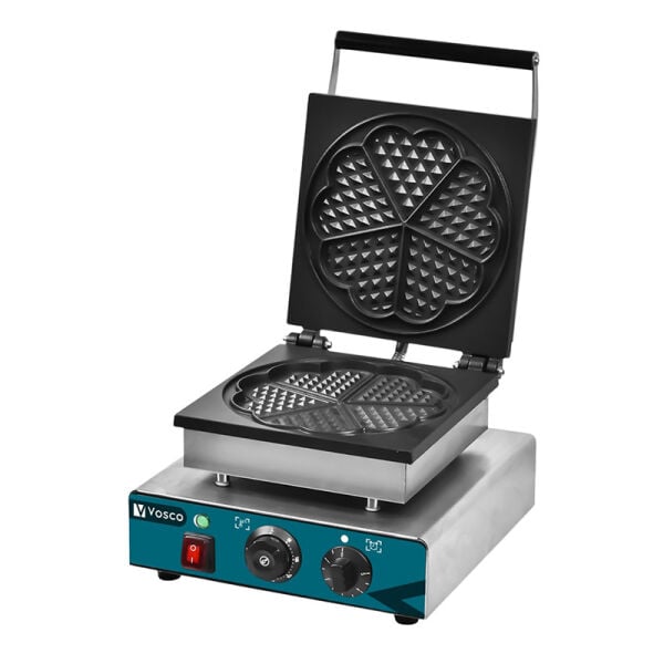 Vosco Çiçek Model Waffle Makinesi Elektrikli, VHF-F4
