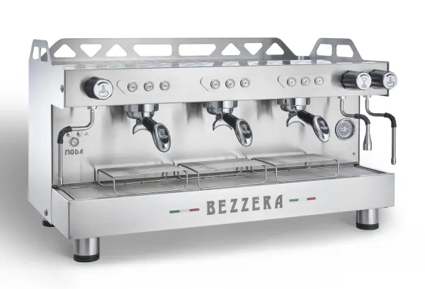 Bezzera MODA DE Tall Cup Tam Otomatik Espresso Kahve Makinesi, 3 Gruplu
