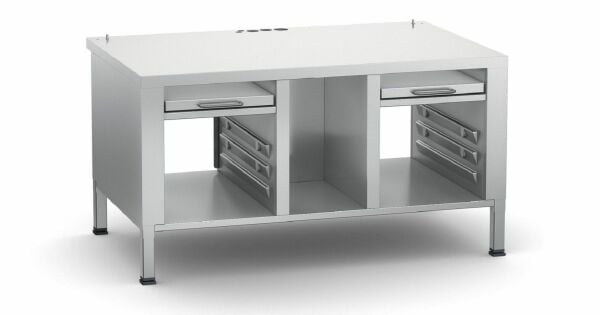 Rational iVario Stand, 2 Çekmeceli Raf, 6 x 1/1 GN Kızak