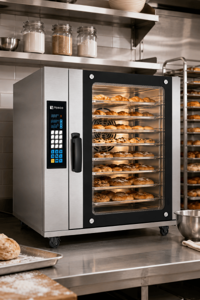 Vosco VACK-240 Patisserie Fırın 40x60 cm 10 Tepsi Kapasiteli, Elektrikli