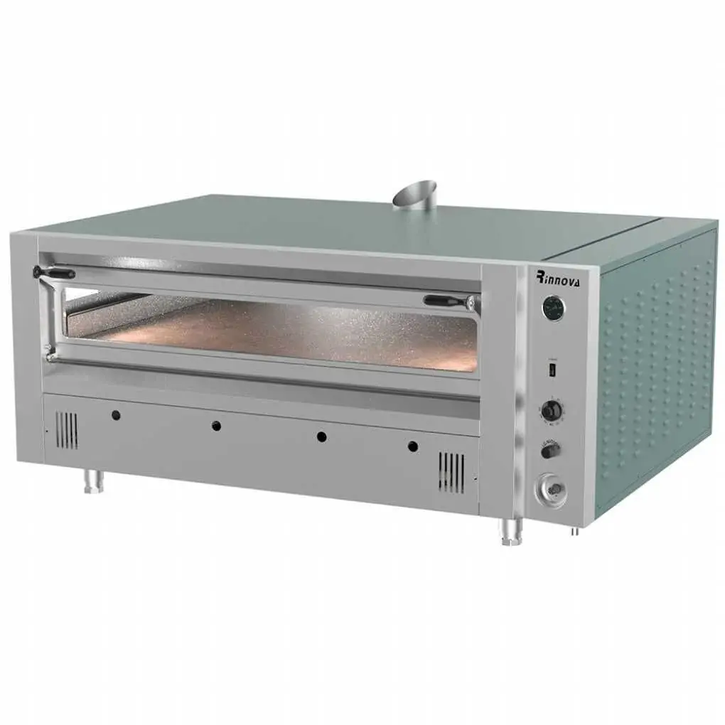 Kalitegaz Tek Katlı Gazlı Pizza Fırını Taş Tabanlı, G12301