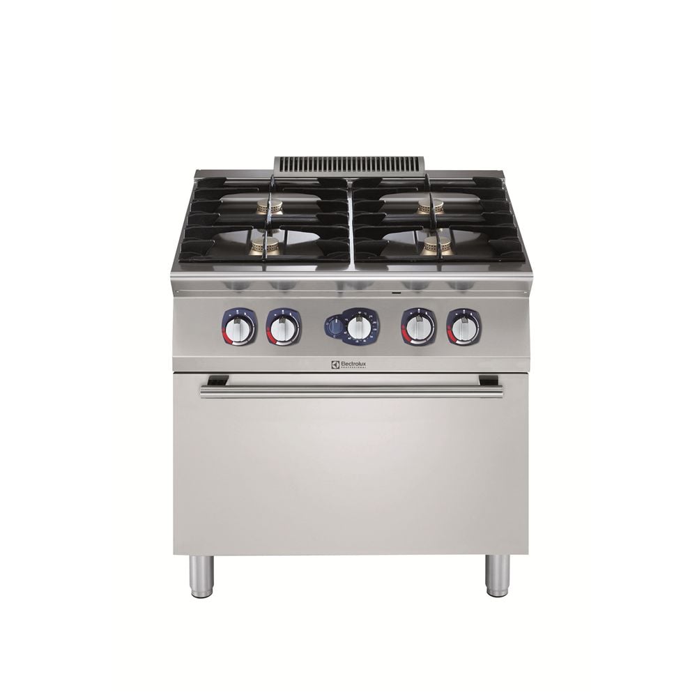 Electrolux 4 Gözlü Fırınlı Kuzine, Gazlı 800x73x85 cm,  371002