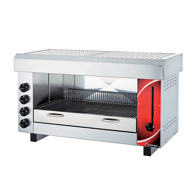 Kalitegaz KLG304 Salamander Pita Fırını, 4 Radyanlı, Gazlı