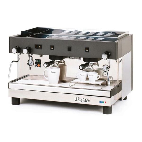 Magister 2 Gruplu Yarı Otomatik Espresso Kahve Makinesi GT-2M-TC