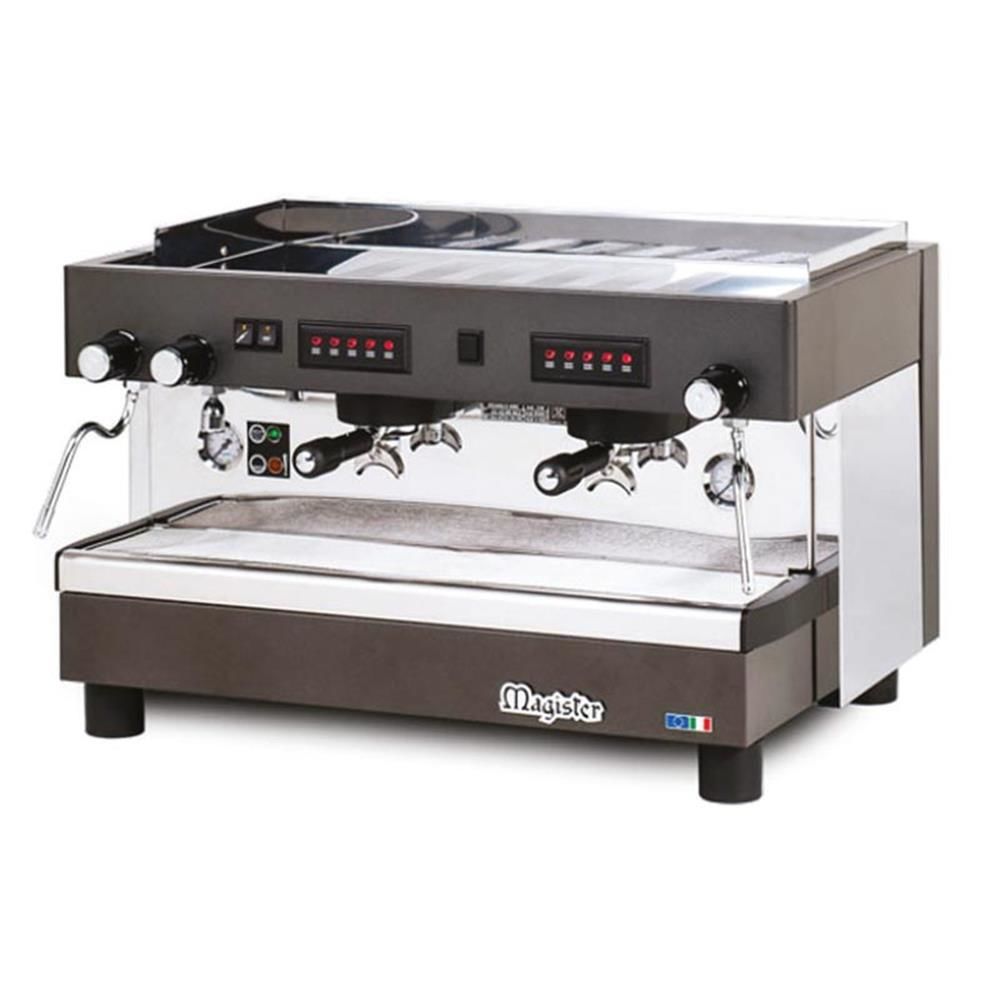 Magister 2 Gruplu Tam Otomatik Espresso Kahve Makinesi GT-2V-TC