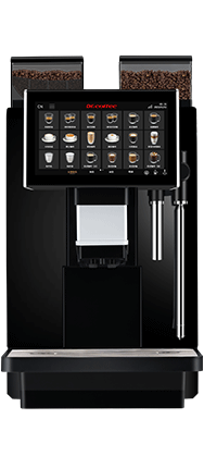 Dr.Coffee COFFEE EXPRESS Süper Otomatik Kahve Makinesi, Süt Köpürtme Sistemi ve Sıcak Su Musluklu