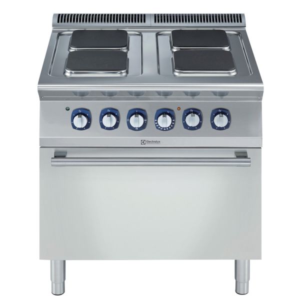 Electrolux 4 Kare Pleytli Fırınlı Kuzine, Elektrikli 800x73x85cm, 371018