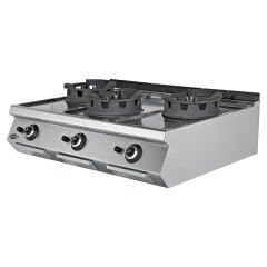 Empero Wok Ocak Ce Belgeli Gazlı, 120x73x30 cm EMP.PLS.7WK030