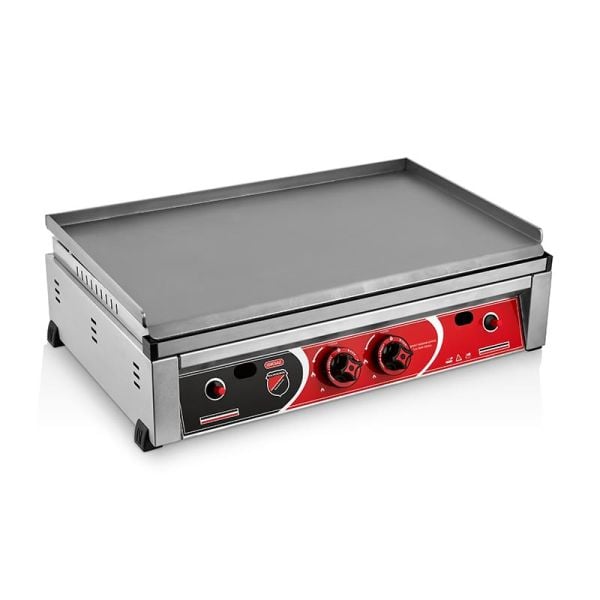 SilverInox Pleyt Izgara, 70 cm, Doğalgazlı, 2606