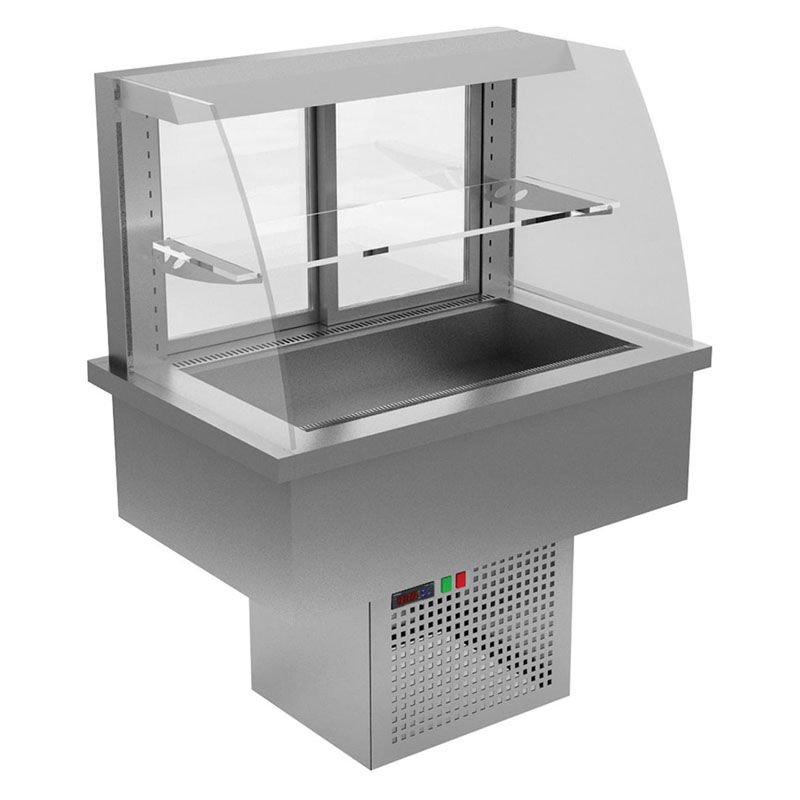 Öztiryakiler Soğuk Pasta Teşhir Dolabı, Self Servis 90x50x112 Cm