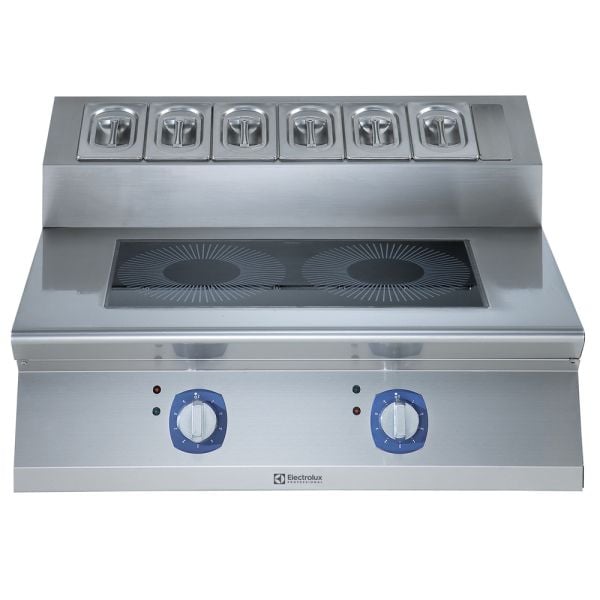 Electrolux 700XP 2 Zonlu Elektrikli Setüstü Endüksiyon Ocak+Garnitürlük, 800x73x25 cm, 371023