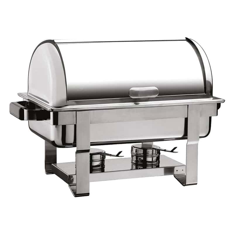 Öztiryakiler Chafing Dish, Yekpare Rolltop Kapak