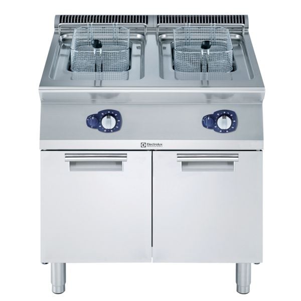 Electrolux 700XP Gazlı 2 Hazneli Dolaplı Fritöz-2x15Lt, 800x73x85 cm, 371071