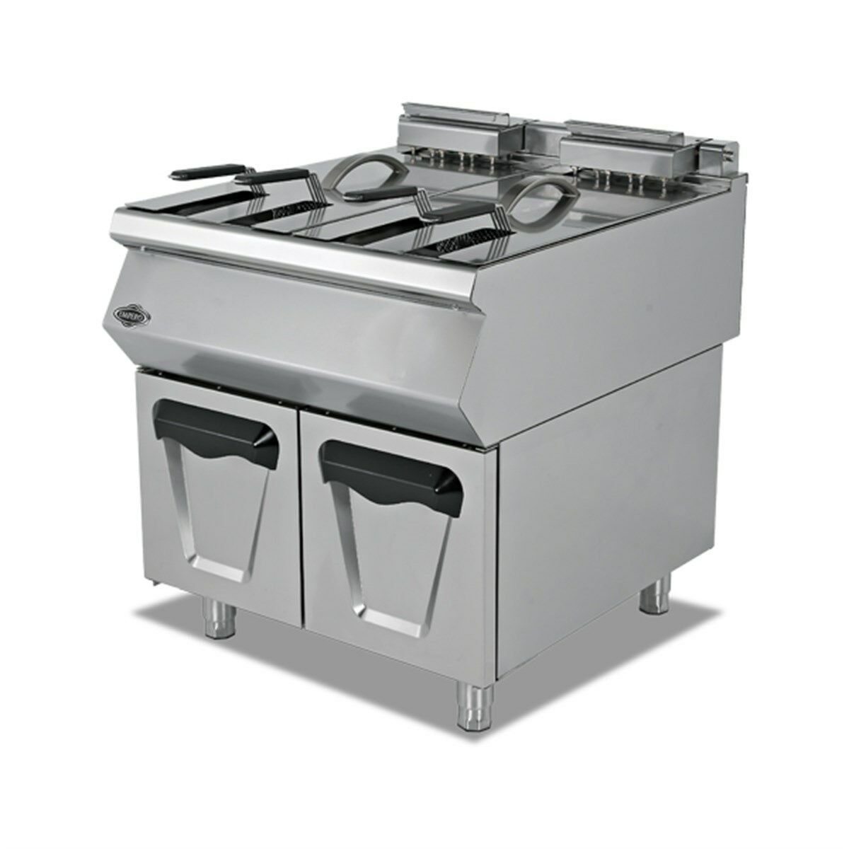 Empero Gazlı Fritöz Alt Dolaplı, 16+16 Litre 80x73x85 cm EMP.PLS.7FG020
