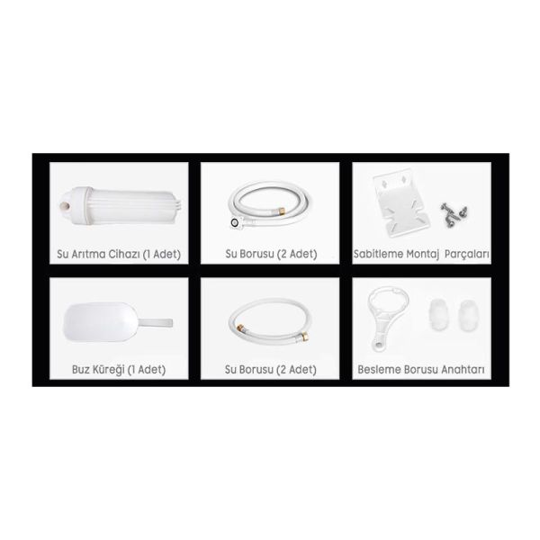 Vosco 150 kg Buz Makinesi Küp Buz, Hazneli VCSB-150C