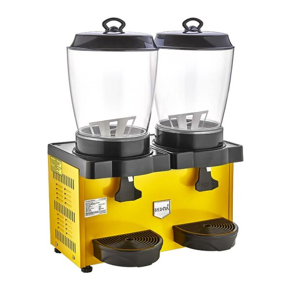 Remta Royal Mini Çiftli Limonata Ve Ayran Soğutucu Makinesi, 11+11 Litre ST35