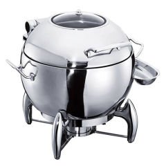 Öztiryakiler Yuvarlak Standlı Chafing Çorbalık, 11 Litre