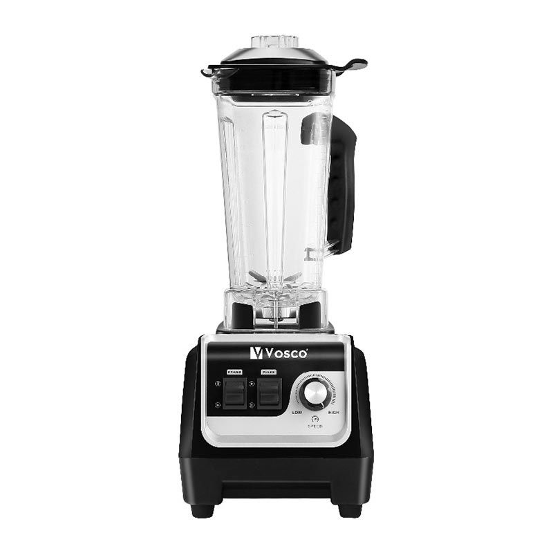 Vosco Manuel Buz Kırıcı Bar Blender, 2 L, 2000 W, Siyah HS-206
