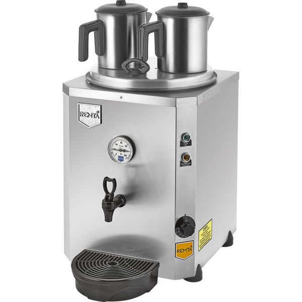 Remta 2 Demlikli Jumbo Çay Makinesi, 23 L DE11