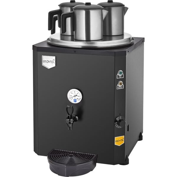 Remta 3 Demlikli Jumbo Çay Makinesi, 40 L, Şamandıralı DE10S