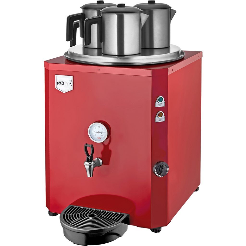 Remta 3 Demlikli Jumbo Çay Makinesi, 40 L, Şamandıralı DE10S