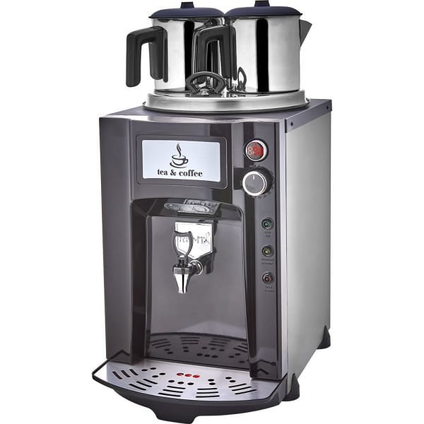 Remta 2 Demlikli Premium Jumbo Çay Makinesi, 15 L DE12P