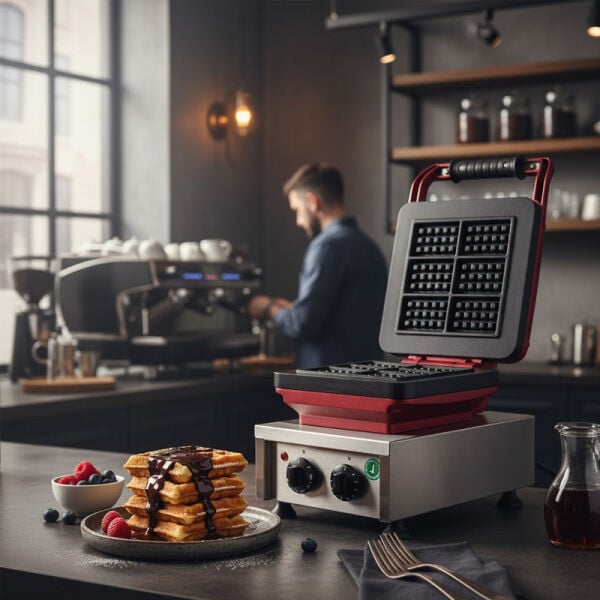 Omake Mini Belçika Waffle Makinesi Elektrikli, WFL21.E12.0301