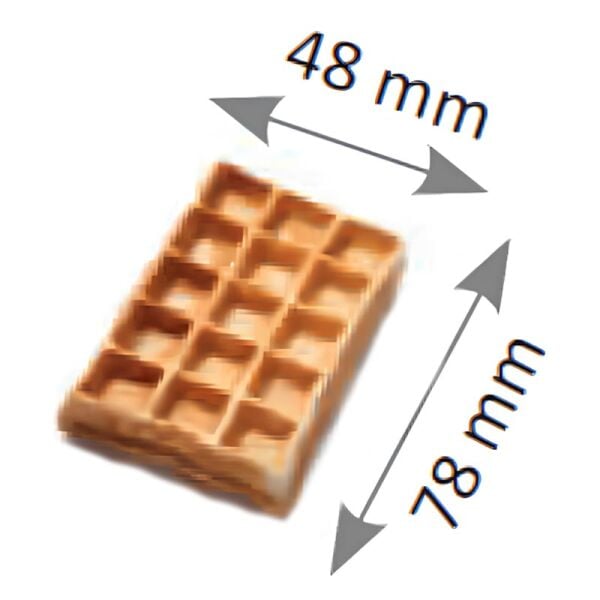 Omake Mini Belçika Waffle Makinesi Elektrikli, WFL21.E12.0301