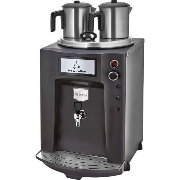Remta 2 Demlikli Premium Jumbo Çay Makinesi, 23 L, Şamandıralı DE11SP