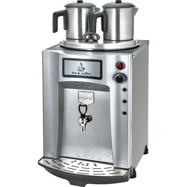 ﻿Remta 2 Demlikli Premium Jumbo Çay Makinesi, 23 L, Şamandıralı DE11SP
