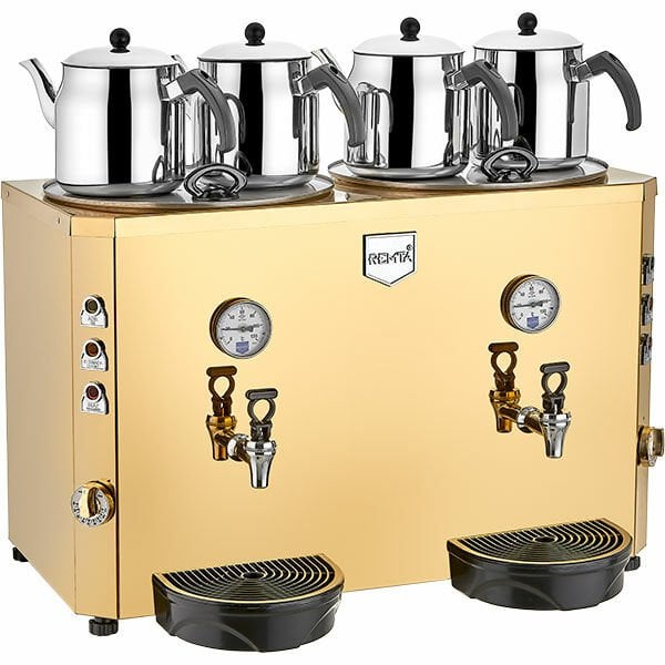 Remta 4 Demlikli Jumbo Çay Makinesi, 46 L DE13