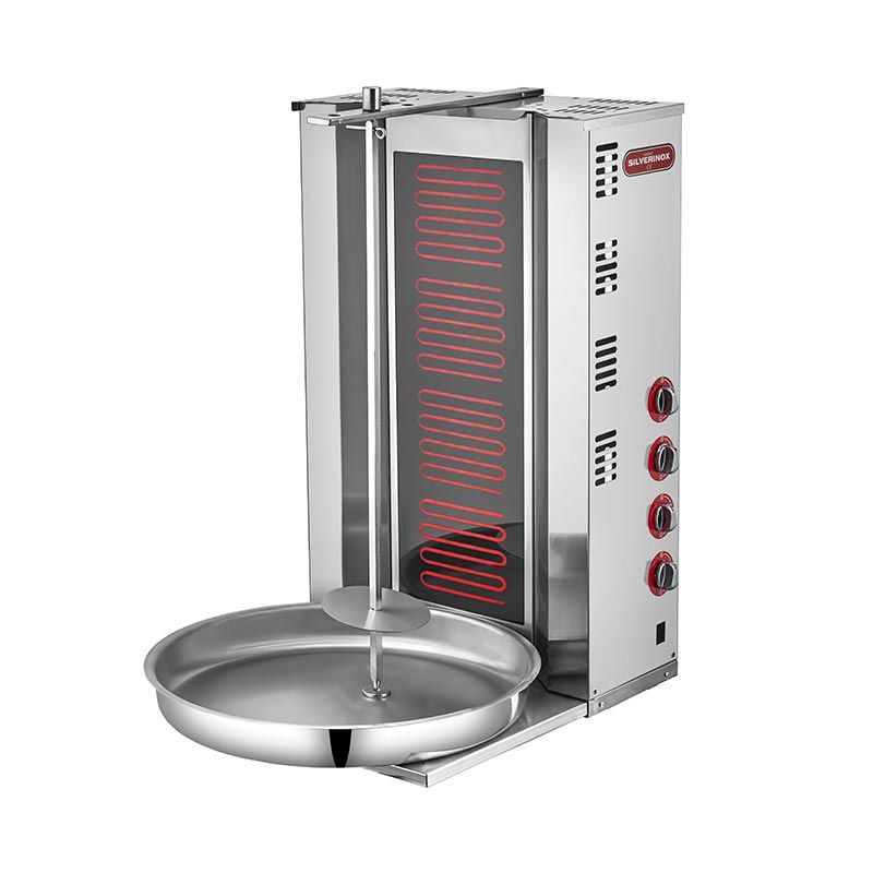 SilverInox Döner Ocağı, 4 Radyanlı, Elektrikli, ED-07
