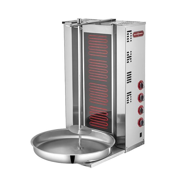 SilverInox Döner Ocağı, 4 Radyanlı, Elektrikli, ED-07