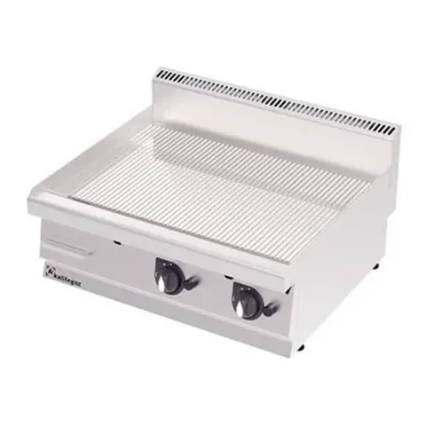 Kalitegaz Gazlı Pleyt Izgara Oluklu Krom Kaplı 90x60x29 Cm GG9060GG Rinnova