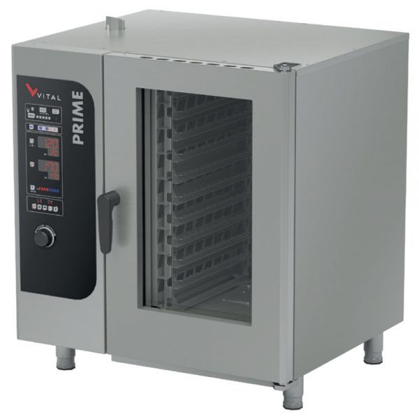 Vital Konveksiyonlu Buharlı Fırın Elektrikli, 10 GN 1/1 PRIME101E