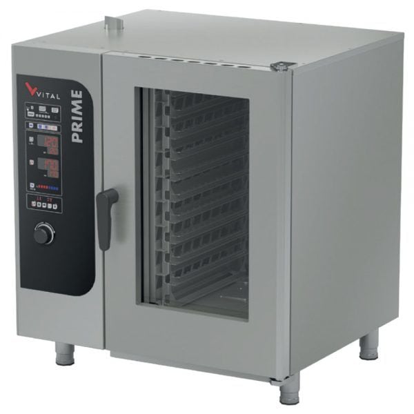 Vital Konveksiyonlu Buharlı Fırın Elektrikli, 10 GN 1/1 PRIME101E