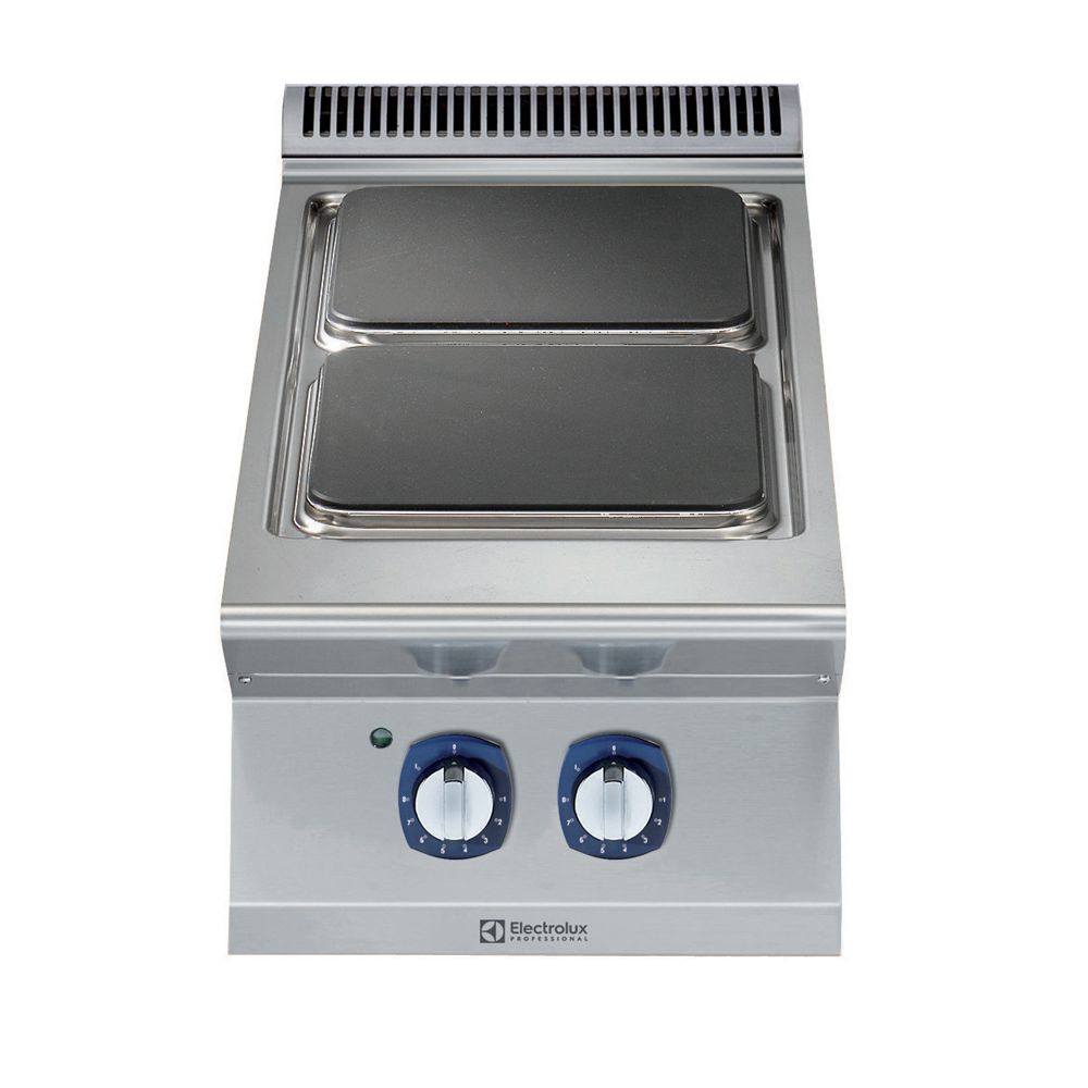 Electrolux 2 Kare Pleytli Elektrikli Set Üstü Ocak, 400x93x25 cm, 391039