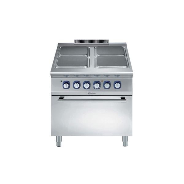 Electrolux 4 Pleytli Elektrikli Ocaklı 4kW Kuzine, Elektrikli Fırınlı 6 kW - 800 mm, 391041