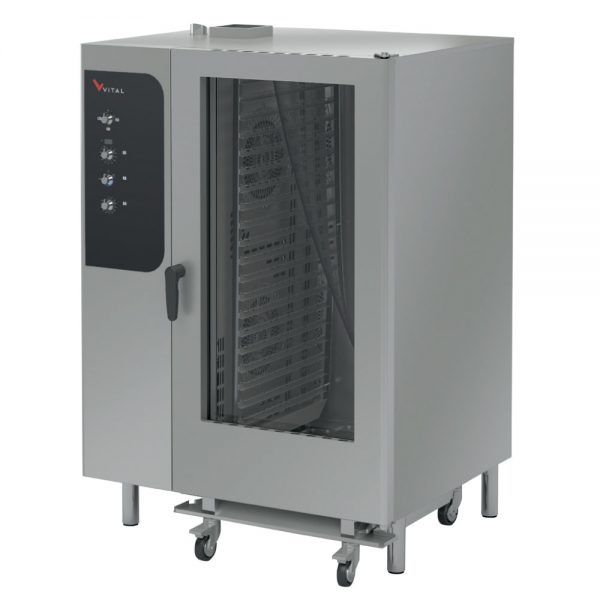Vital 40 Tepsili Konveksiyonlu Fırın Gazlı 40 Gn 1/1 PRIME202GM