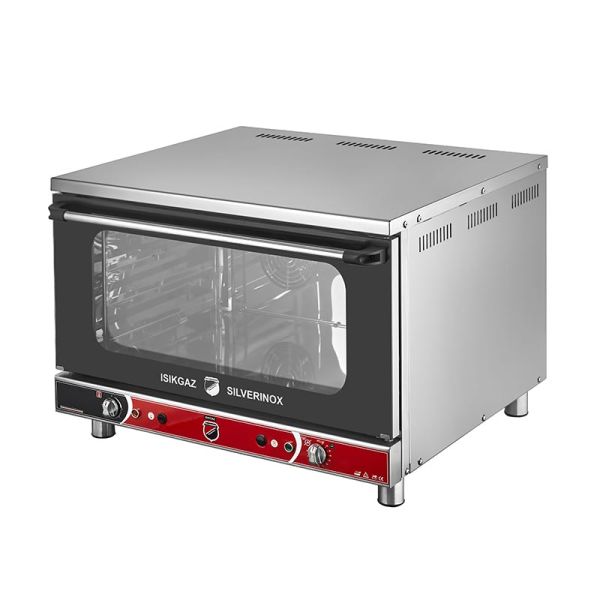 Silverinox Manuel Patisseri Fırın, 40x60 cm 4 Tepsi Kapasiteli, Elektrikli, PT-4B