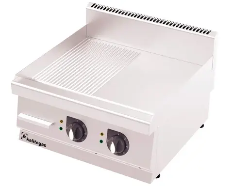 Kalitegaz Elektrikli Pleyt Izgara Yarı Oluklu 60x60x29 Cm GS6060E Rinnova