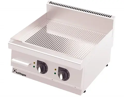 Kalitegaz Elektrikli Pleyt Izgara Oluklu Krom Kaplı 60x60x29 Cm GG6060EC Rinnova