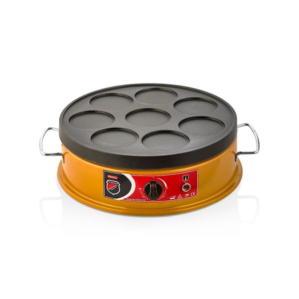 SilverInox Pankek Makinesi, 40 cm, Elektrikli, Gold, PNK-01